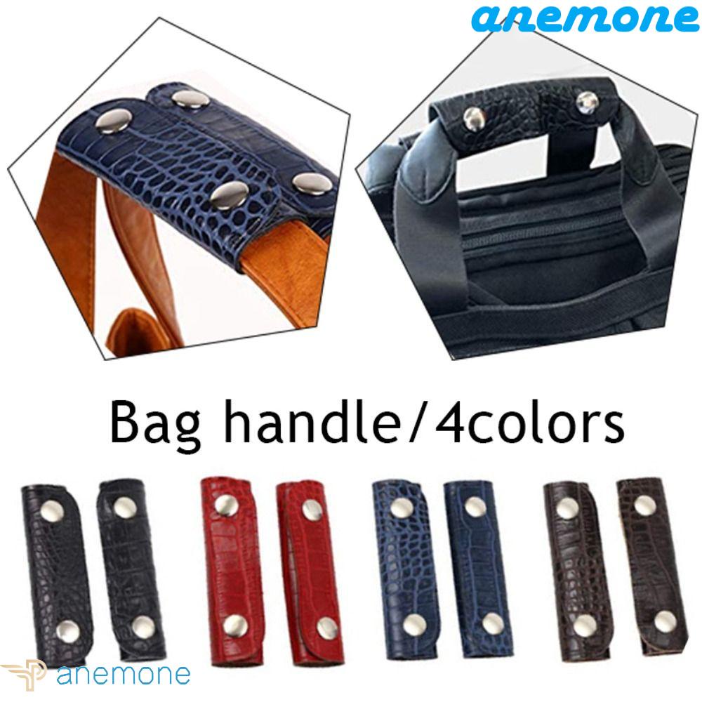 Vỏ Bọc Tay Cầm Xe Đẩy Em Bé Bằng PU Màu Trơn An Toàn