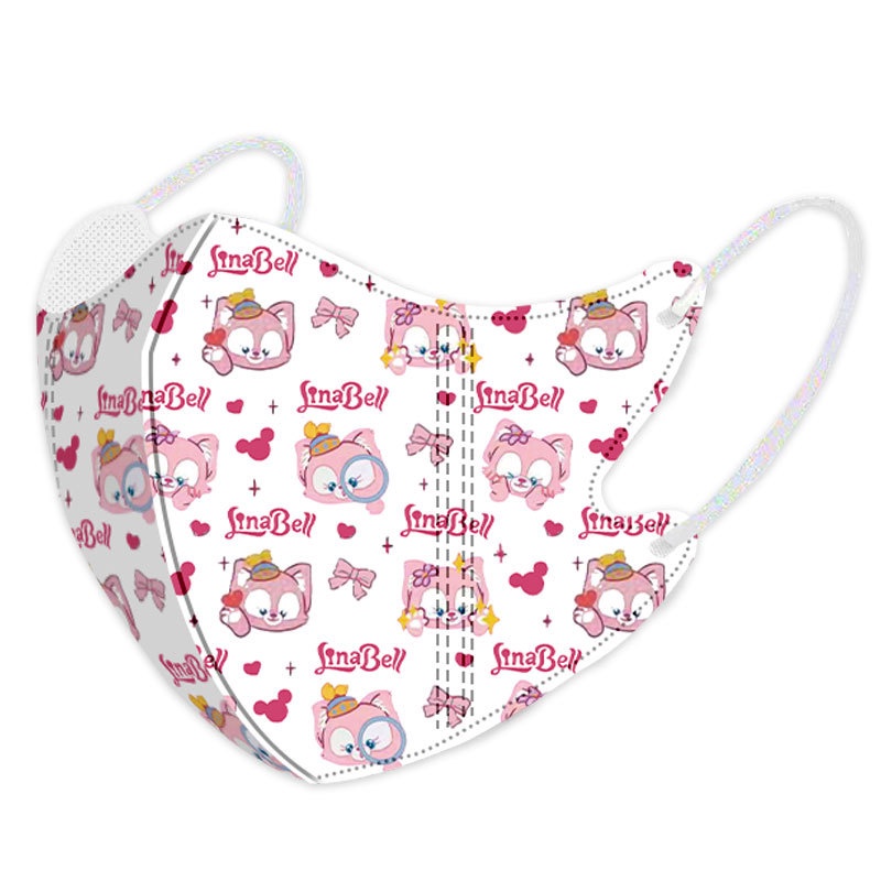 Khẩu Trang 3d Dễ Thương Xinh Xắn Dành Cho Bé 8-12 Tuổi