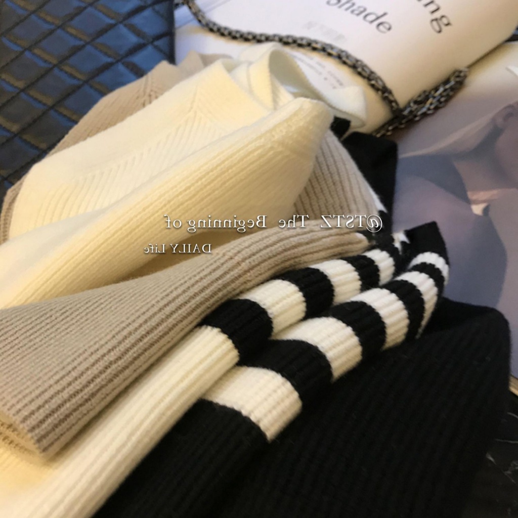 Milyfashion Áo Dệt Kim Hai Dây Ôm Dáng Họa Tiết Kẻ Sọc Màu Sắc Tương Phản Thời Trang Mùa Hè