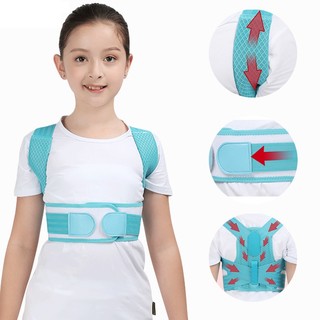 CHILDREN POSTURE CORRECTOR BACK POSTURAL TRAINER CLAVICLE SPINE SHOULDER CORRECTION ADJUSTABLE LENGTH BRACE SUPPORT KID BOY GIRL