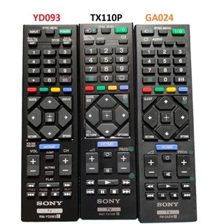 Điều khiển tivi Sony Smart chính hãng, không giọng nói, remote sony tivi loại thường, RM-YD093 RMT-TX110P