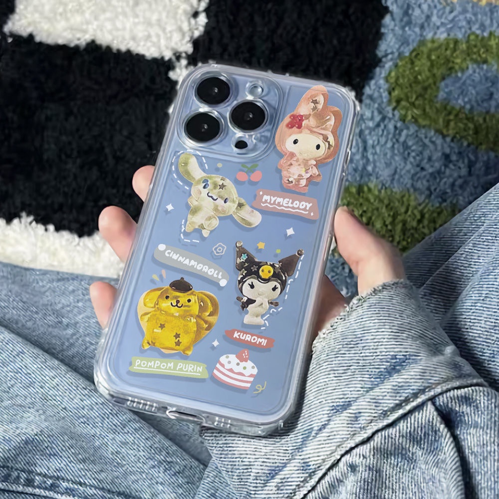 ✅Ốp Điện Thoại Chống Sốc Họa Tiết Chú Chó Cinnamon Cho Iphone 14pro 6In13 11iPhone12 max Milo 78