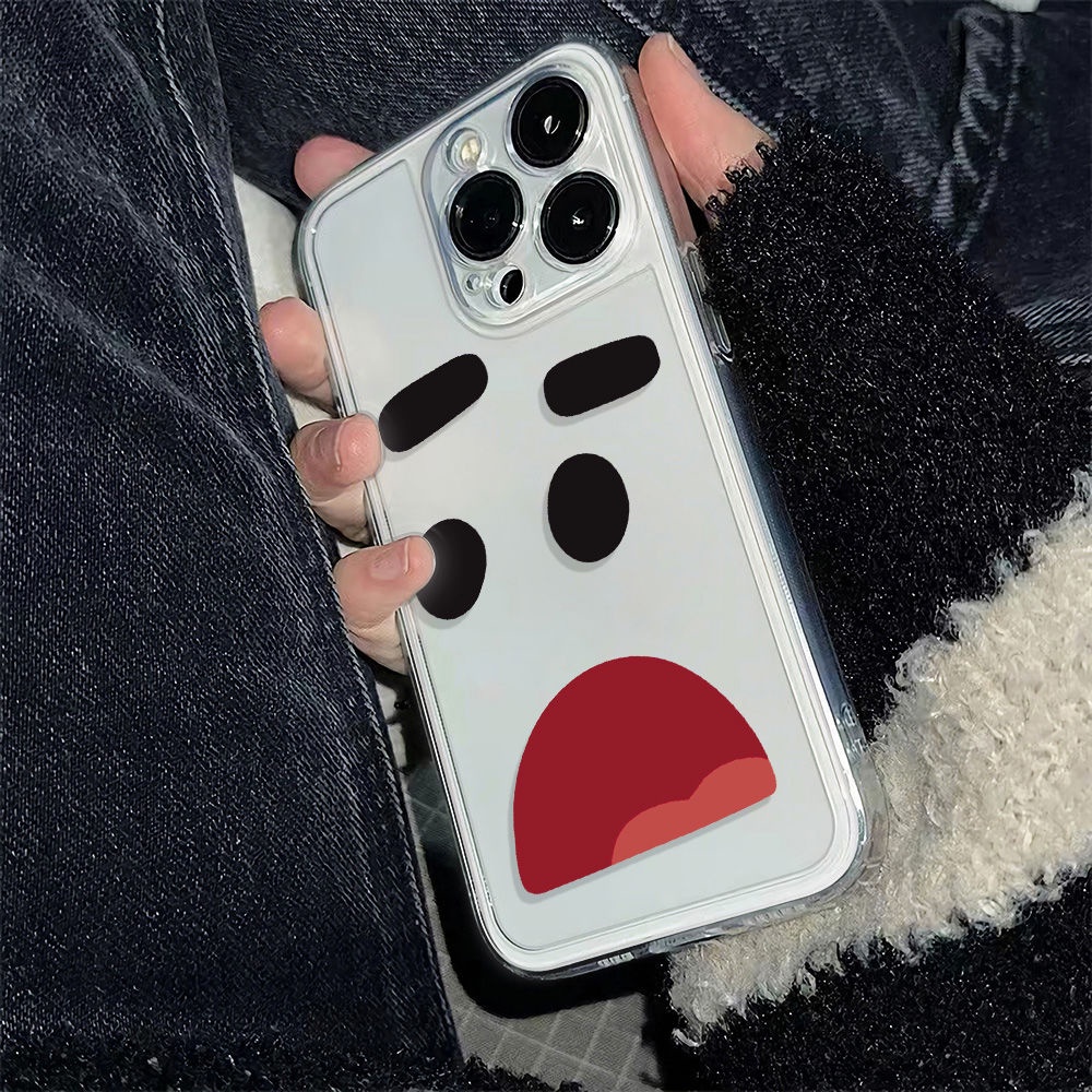 ✅Ốp Điện Thoại Mềm Chống Sốc Họa Tiết Nhãn Dán Đơn Giản Cho Iphone 6In 11 14Pro 1213Plus 78