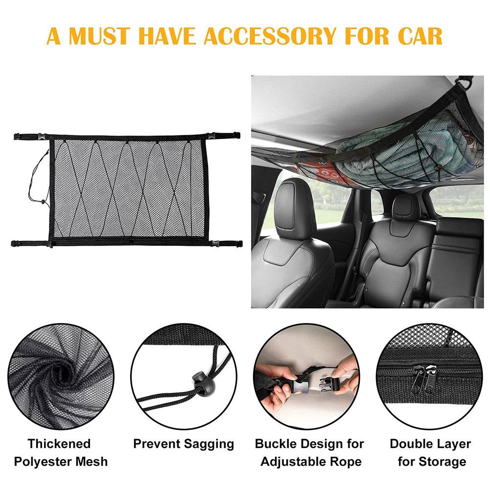Túi Lưới Đựng Đồ Gắn Trần Xe Hơi C5L9 Tiện Dụng