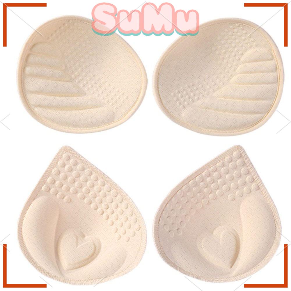 1 Cặp Mút Đệm Áo Ngực Dày Có Thể Tháo Rời 3D Dành Cho Nữ