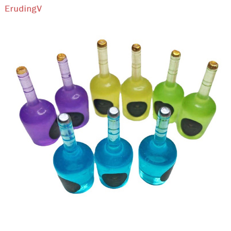 Bộ 5 Bình Đựng Đồ Uống Mini Bằng Nhựa Phát Quang Hình Hoạt Hình Dễ Thương Trang Trí Đồ Thủ Công DIY