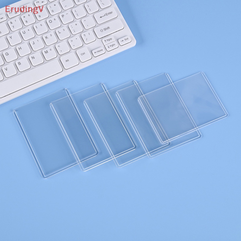 [ErudingV] Thẻ Chơi Game Hình Ngôi Sao Polaroid Bằng PVC Trong Suốt HD DIY Bảo Vệ Thẻ Bóng Chày Bóng Chày Bóng Chày