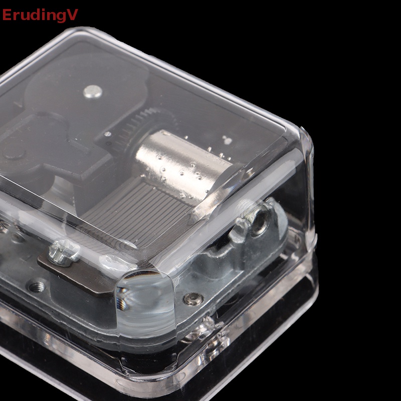 [ErudingV] Hộp Nhạc Bằng Acrylic Thủ Công Sáng Tạo Có Thể Chuyển Động Bằng Tay [Mới]
