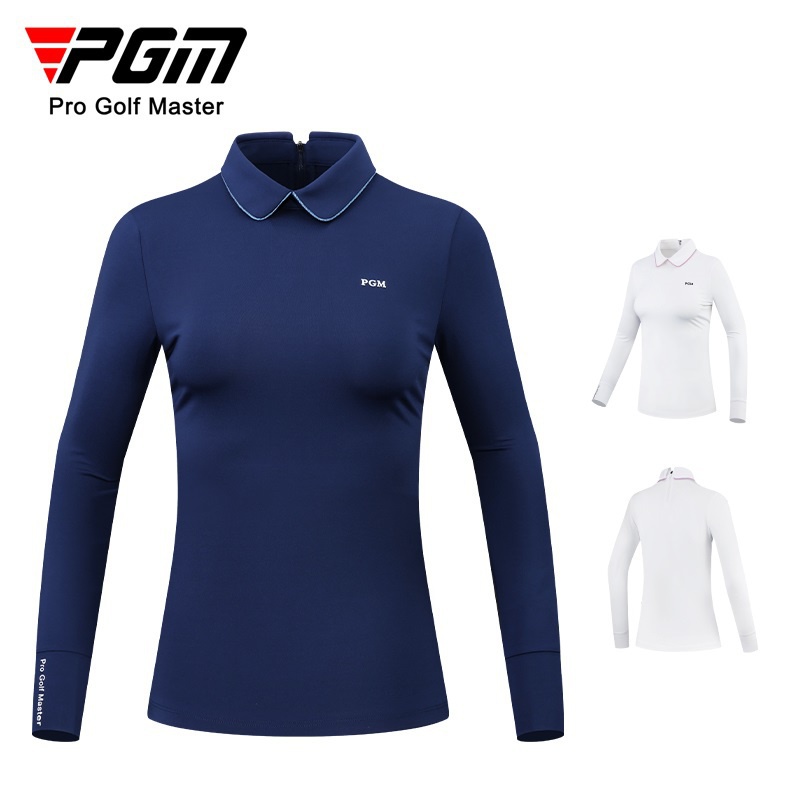 Áo Thun Đánh Golf Tay Dài Cổ Bẻ Chất Liệu Mềm Mại Thoáng Khí Thời Trang Cho Nữ