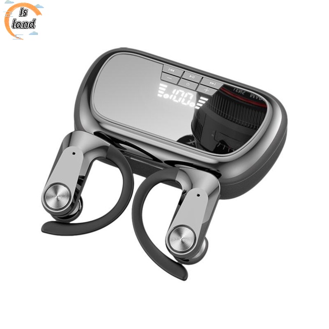 [IS] Tai Nghe Bluetooth Q2s Không Dây Có Màn Hình Kỹ Thuật Số Chống Thấm Nước Gắn Tai Kiểu Dáng Thể Thao