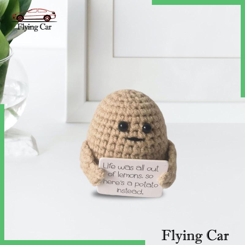 Búp Bê Đan Len Hình Khoai Tây Chiên Vui Nhộn Dùng Làm Quà Tặng / Phòng Ngủ / Văn Phòng / Tiệc Tùng Lzdj
