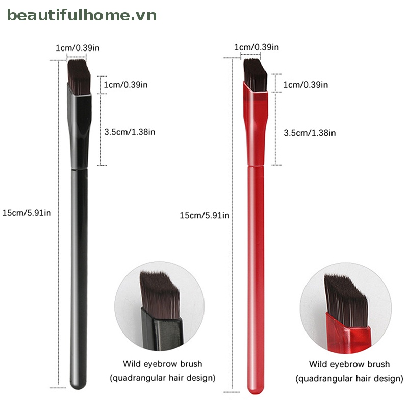 Cọ Trang Điểm Lông Mày Đầu Vuông Nổi Bật