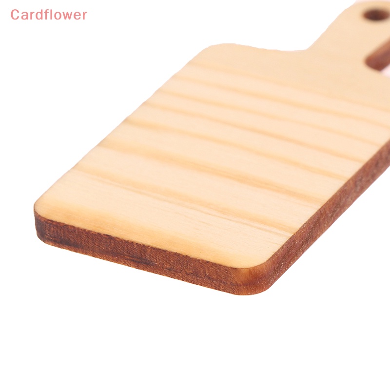 Mô Hình Thớt Gỗ Mini Trang Trí Nhà Búp Bê Mới