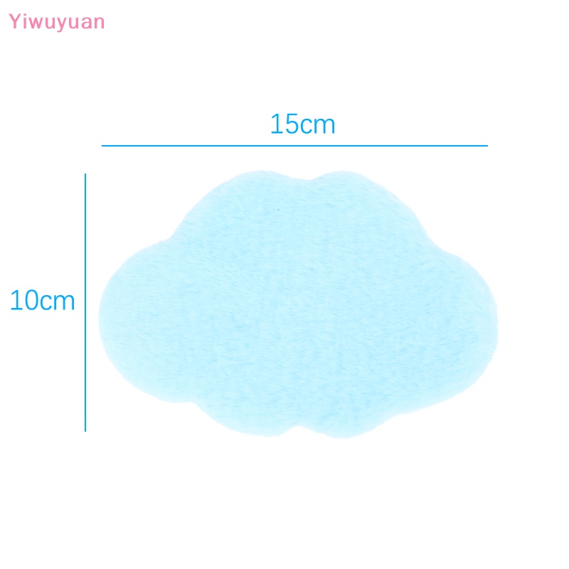 < Yiwuyuan > Thảm Lông Nhung Lót Sàn Nhà Búp Bê Trang Trí Nội Thất Phòng Khách Mới