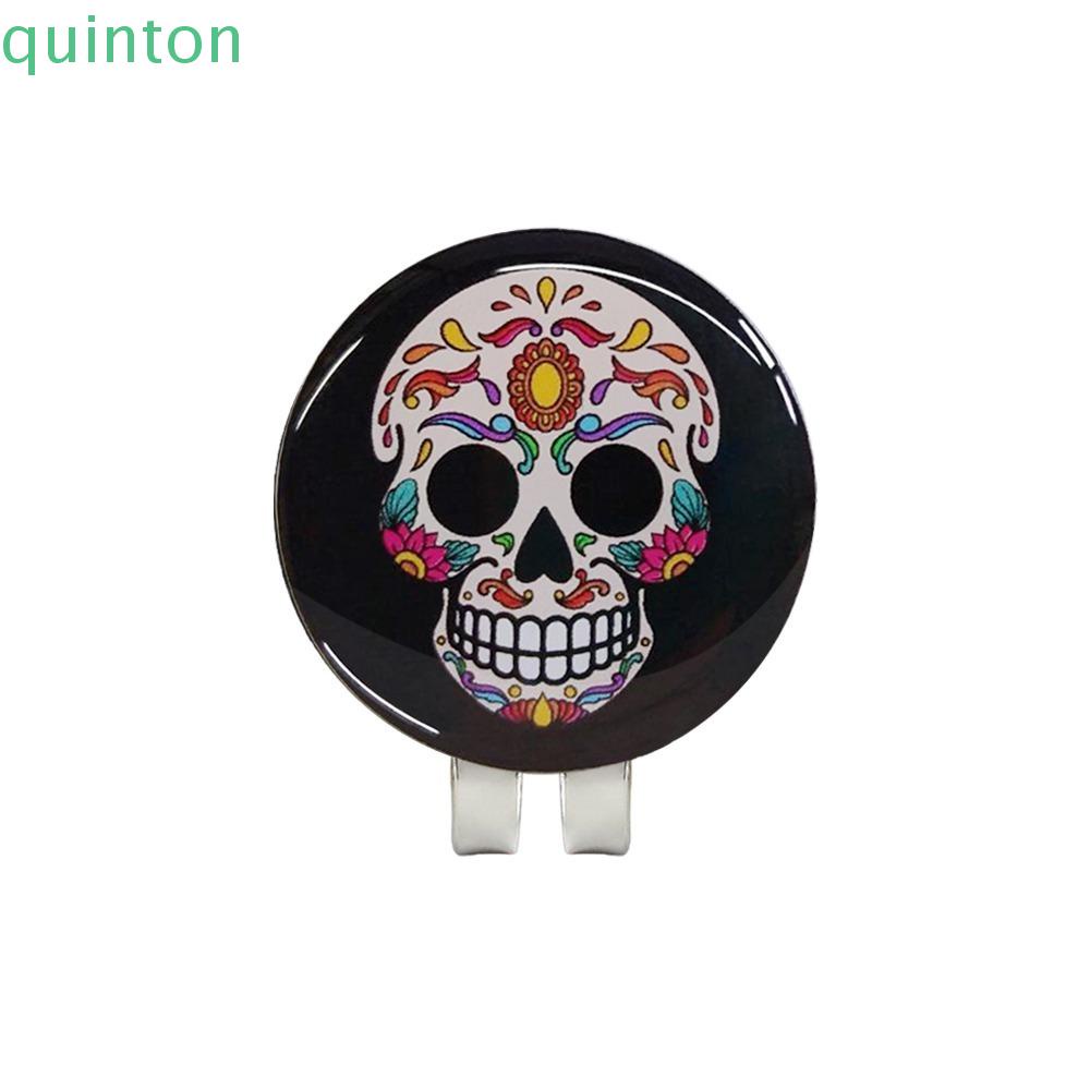 Kẹp Gắn Nón Đánh Golf Hình Đầu Lâu