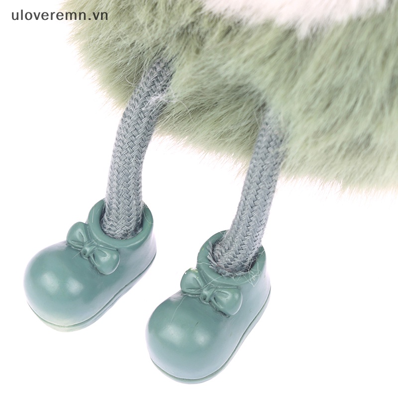 Uloveremn Móc Khóa Lông Chồn Hình Quả Bơ Lông Xù Đáng Yêu Dành Cho Nữ