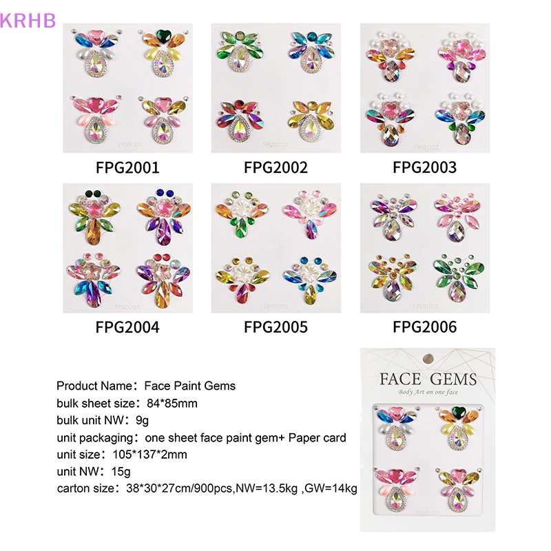 Hình Xăm Dán Trang Trí Cơ Thể Đính Đá Lấp Lánh Thời Trang Mới