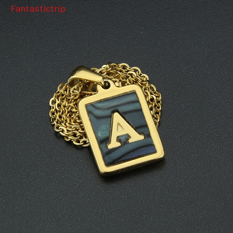 Vòng cổ Mặt 26 Chữ Cái Bằng Thép Không Gỉ Thời Trang Dành Cho Nữ