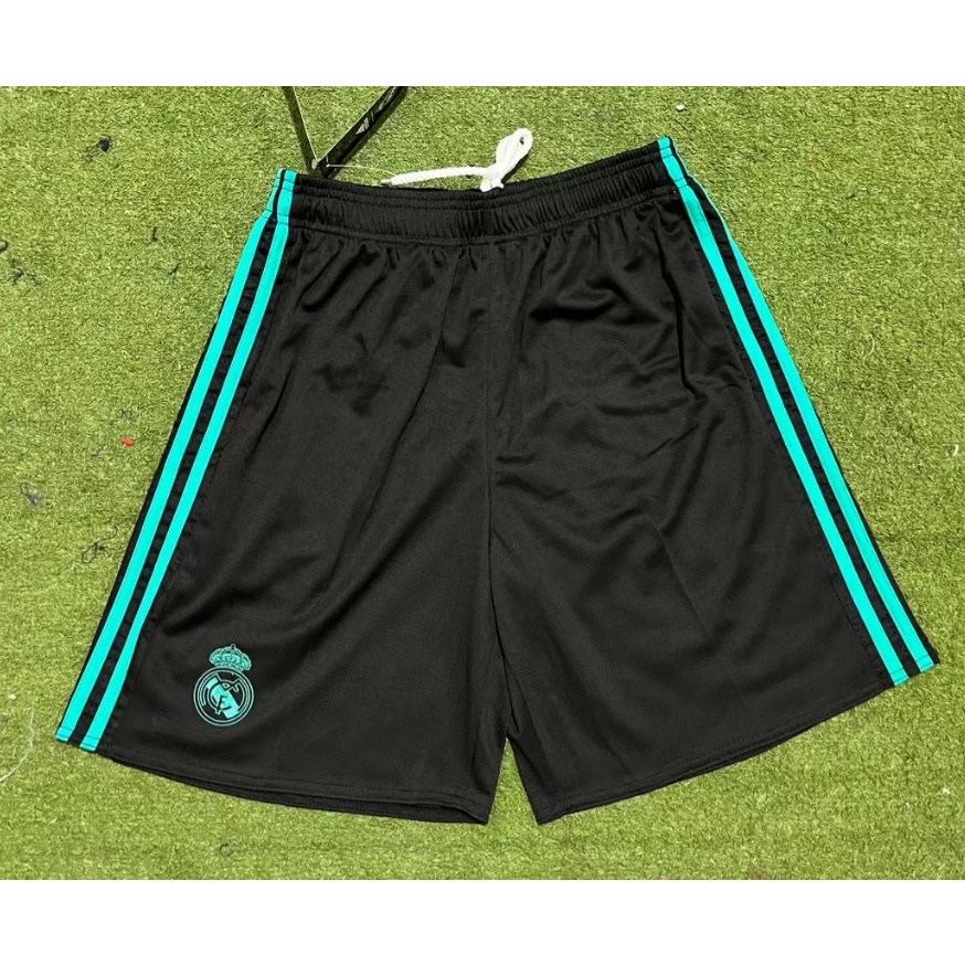 Quần Short Thể Thao Real Madrid 17-18 Phong Cách Vintage Cao Cấp