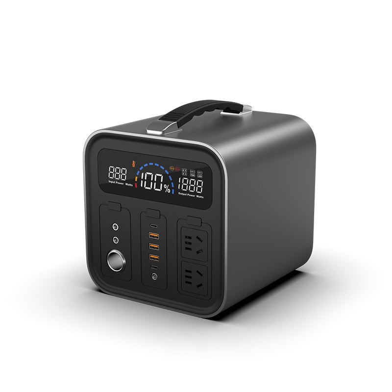 Trạm sạc dự phòng EN600S Dung lượng 135200mAh Sạc nhanh PD60W 220V/600W Màn hình LED Có Tích hợp đèn pin sáng