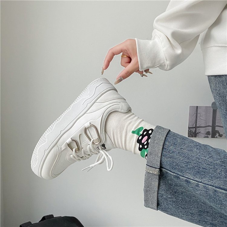 Giày Thể Thao Đế Dày Thời Trang Hàn Quốc Cho Nữ