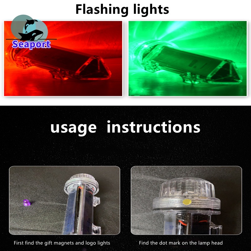 Đèn Tín Hiệu Cảnh Báo An Toàn Chống Thấm Nước Sử Dụng Năng Lượng Mặt Trời