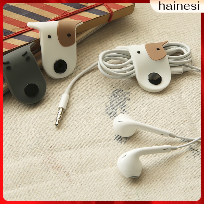 Set 5 Dụng Cụ Quấn Gọn Dây Cáp / Tai Nghe Bằng Ngọc Trai