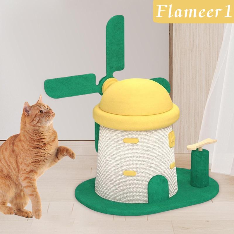 [Flameameer1] Cối Xay Gió Đồ Chơi Tương Tác Huấn Luyện Mèo