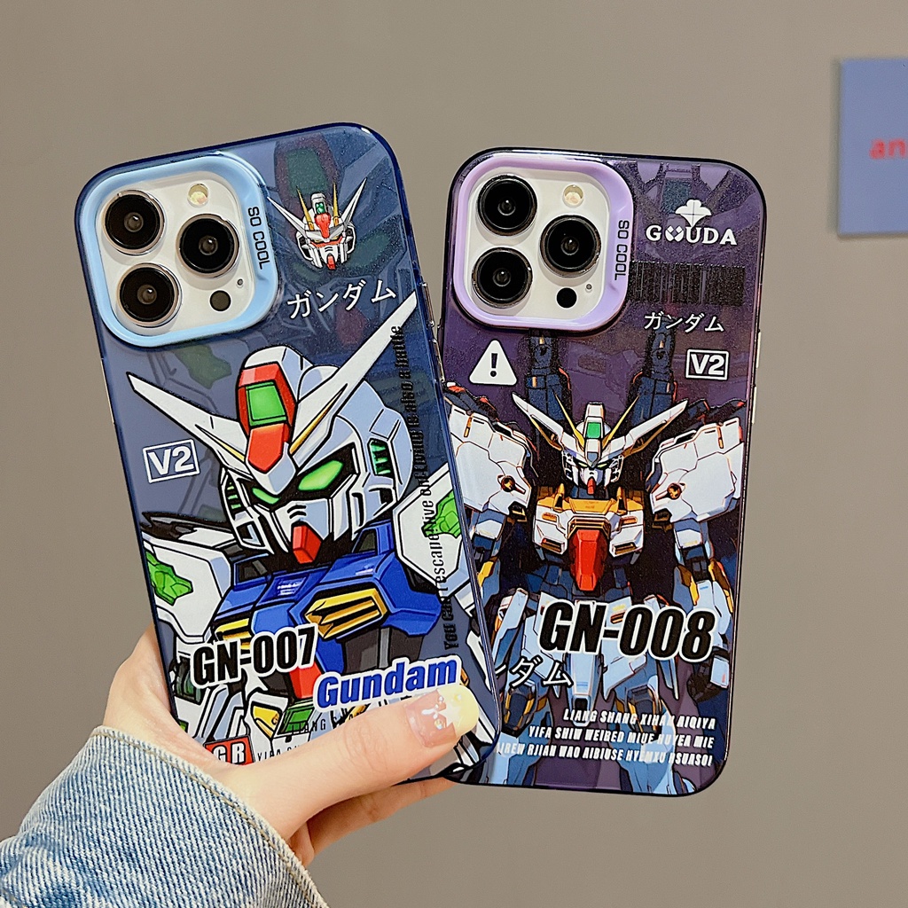 Ốp Điện Thoại Tpu Dẻo Trong Suốt Họa Tiết Hoạt Hình Hai Mặt Chống Rơi Cho iPhone 11 13 12 14 Pro Max