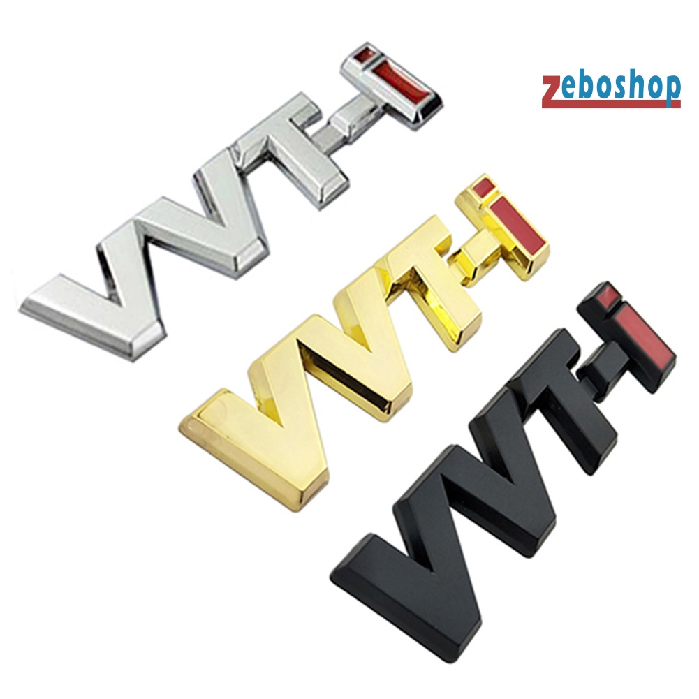 Logo Chữ VVTi Bằng Kim Loại Trang Trí Xe Hơi Toyota Camry