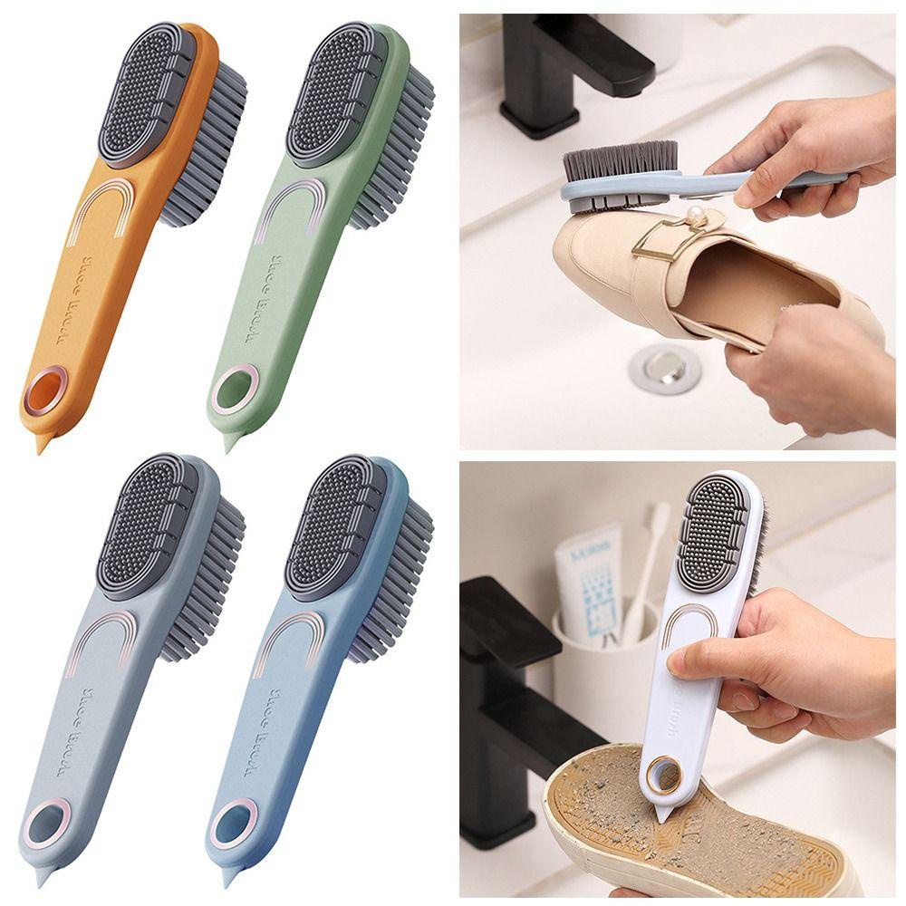 Bàn Chải Chà Giày Hai Mặt Bằng Cao Su Mềm Tiện Dụng