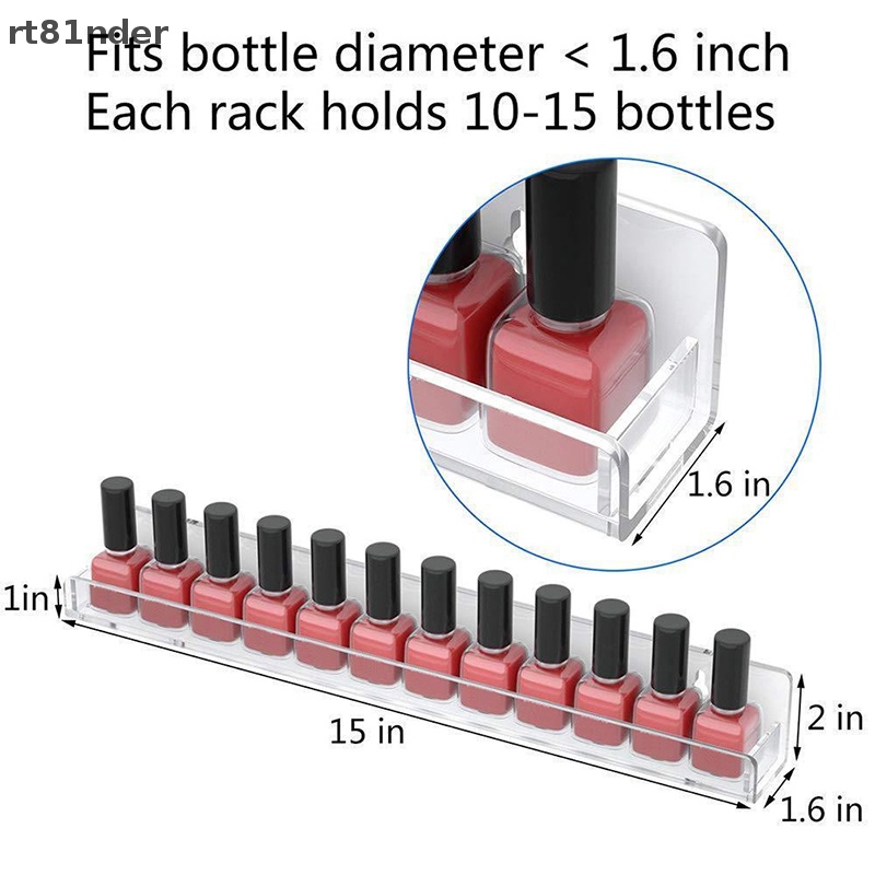 Giá Đỡ Lọ Sơn Móng Tay Bằng Acrylic Tiện Dụng