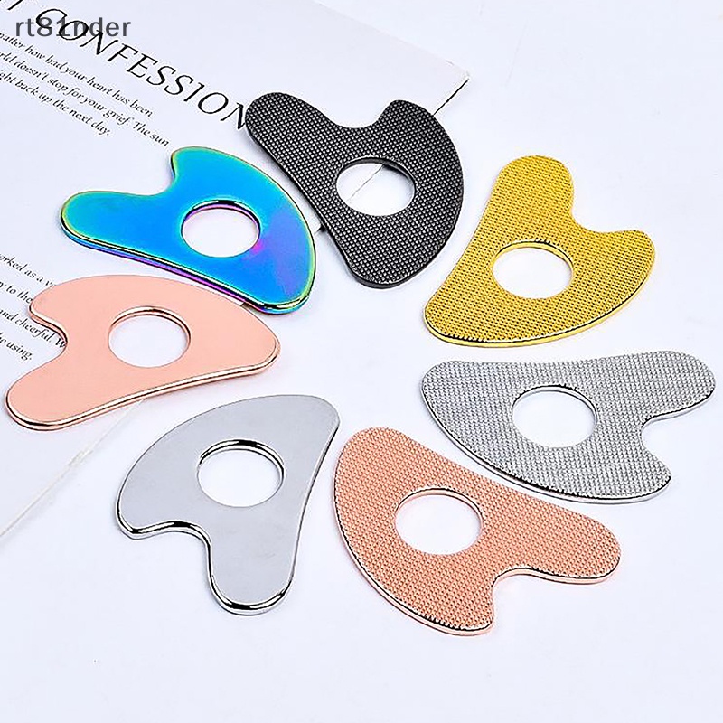 Dụng Cụ Mát Xa Gua Sha Bằng Kim Loại Chuyên Dụng Cho SPA