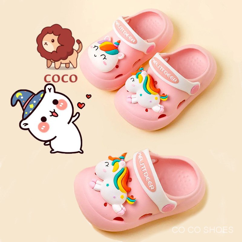 Dép Sandal Đế Mềm Chống Trượt Thoáng Khí Dành Cho Trẻ Em