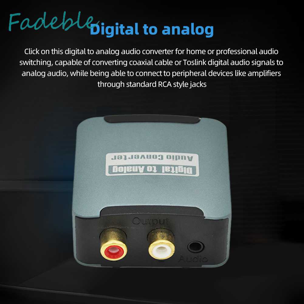 Bộ Chuyển Đổi Âm Thanh Kỹ Thuật Số Sang Analog Chuyên Nghiệp Cho Gia Đình