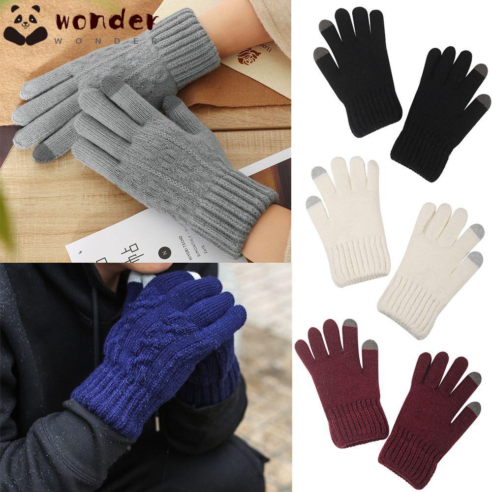 Găng Tay Len Cashmere Ấm Áp Hợp Thời Trang Thu Đông Cho Nam