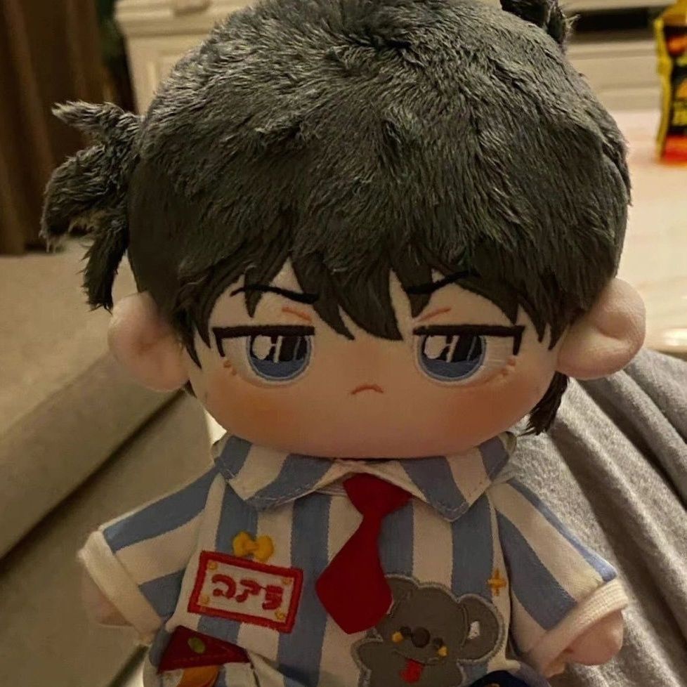Búp Bê Nhồi Bông Cotton Hình Thám Tử Conan Shinichi Dễ Thương