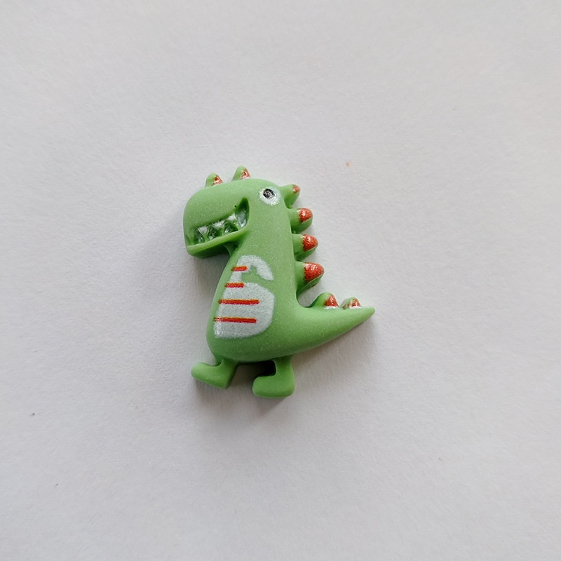 Bộ 10 Kẹp Tóc Hình Khủng Long Hoạt Hình Dễ Thương Cho Bé