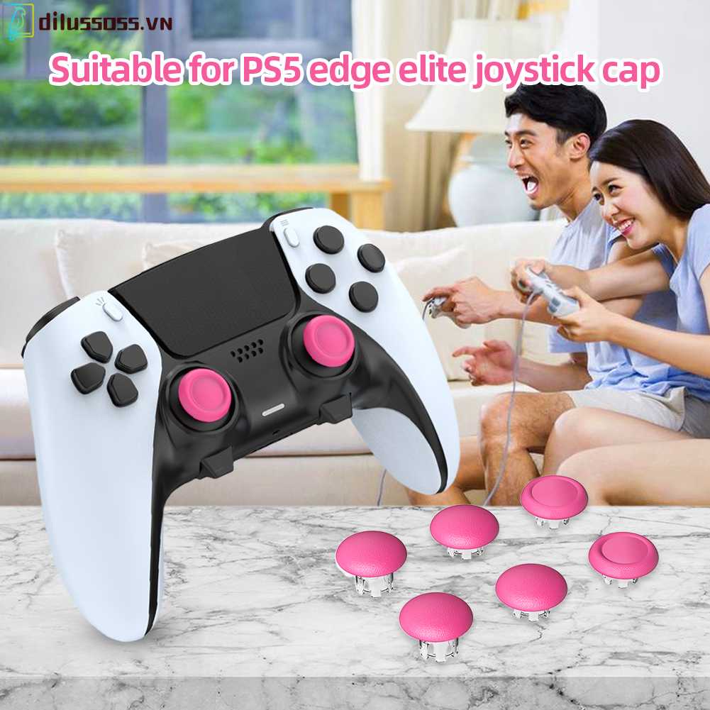 Set 6 Nút Bọc Cần Điều Khiển 3D Chống Trượt Cho PS5 Edge Elite