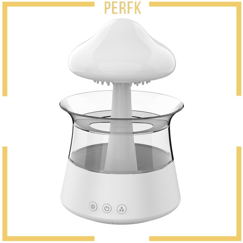 Máy Khuếch Tán Tinh Dầu Tạo Độ Ẩm Hình Giọt Nước Mưa Có Hẹn Giờ USB 300ml