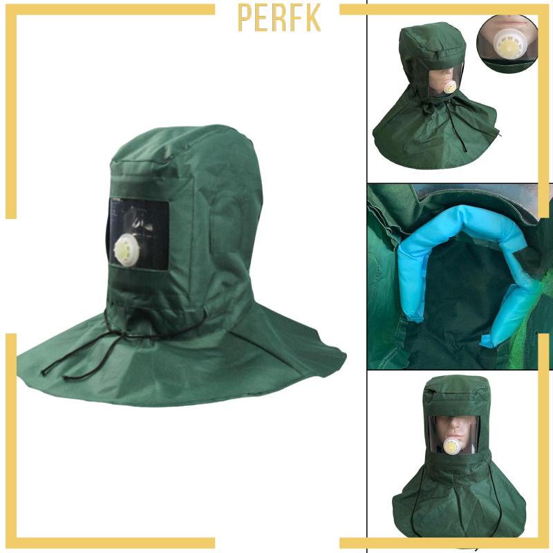 [Perfk] Mũ Trùm Chống Bụi Bảo Vệ Khi Sơn Công Nghiệp Phun Sơn