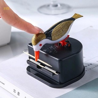 Giá đỡ tăm xỉa răng dạng nhấn hình chú chim vui nhộn