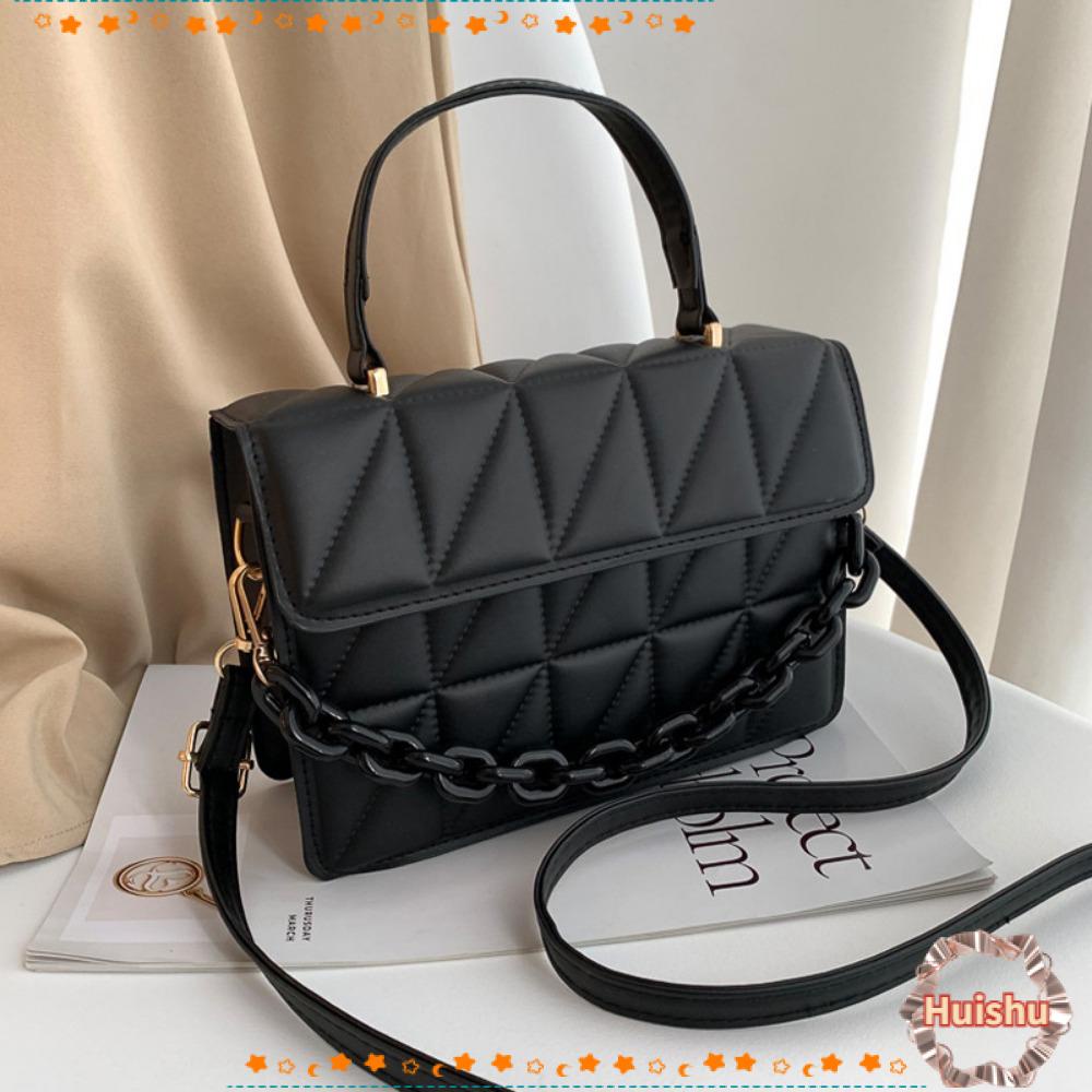 Túi Xách Đeo Vai Họa Tiết Kẻ Sọc Thời Trang Sành Điệu Cho Nữ