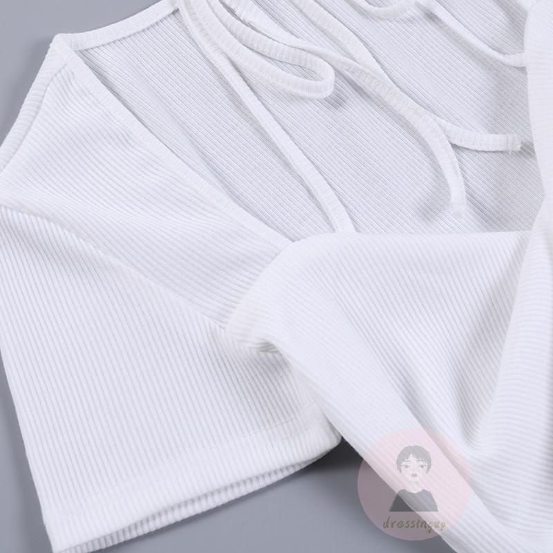 Áo Thun Ngắn Tay Ôm Dáng Màu Sắc Đơn Giản Thời Trang Mùa Hè Cho Nữ