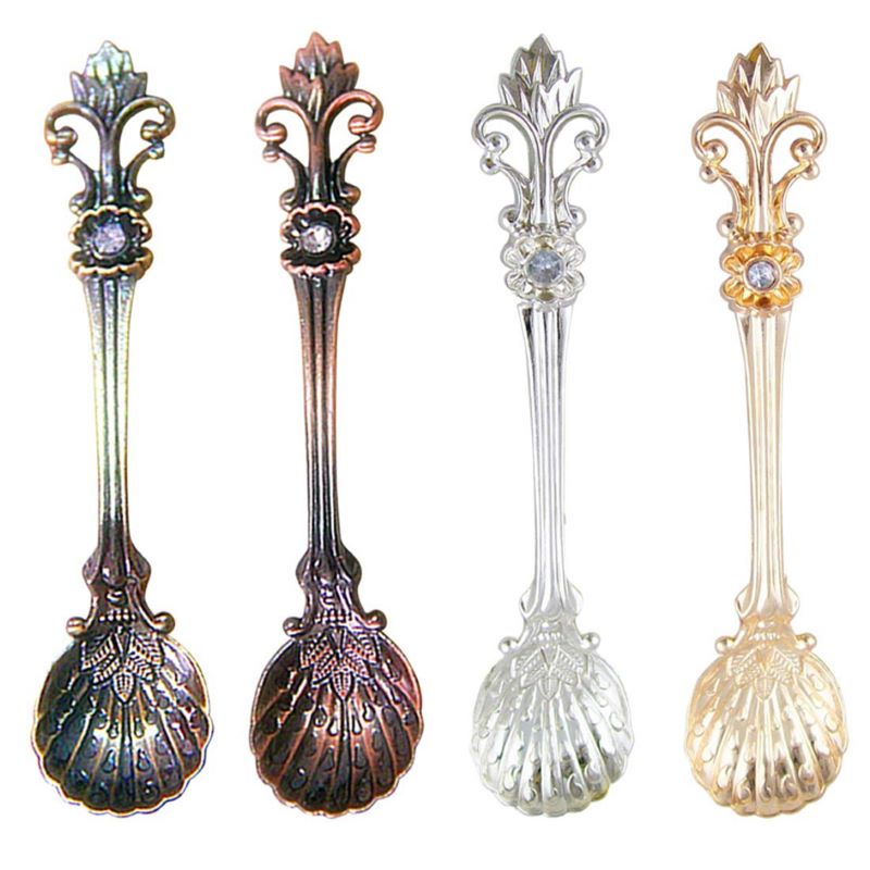 Muỗng Cà Phê Bằng Hợp Kim Kẽm Phong Cách Ả Rập Cổ Điển