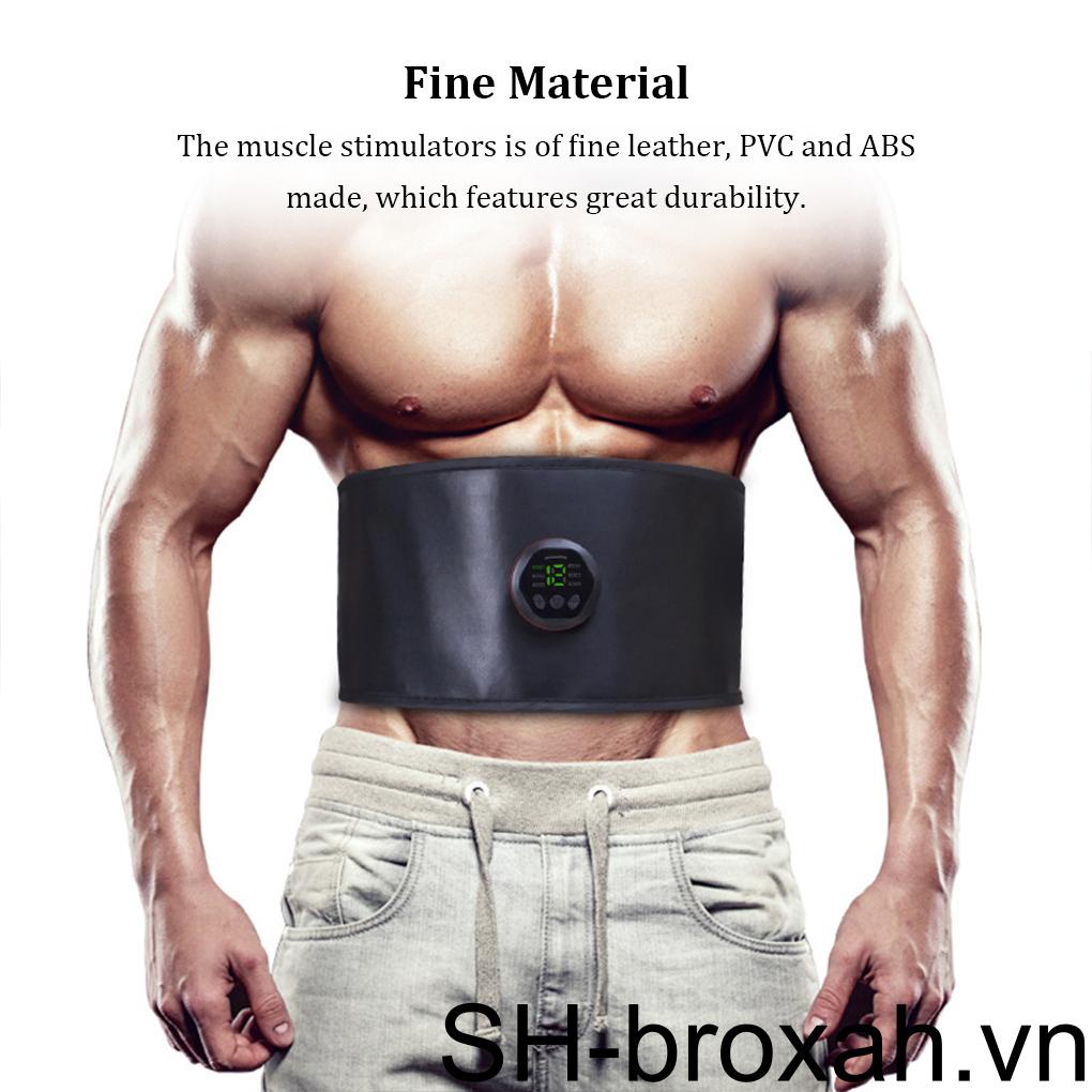 Máy Tập Cơ Bắp 18 Bánh Răng Kỹ Thuật Số Sạc Pin USB Bằng Abs Chất Lượng Cao