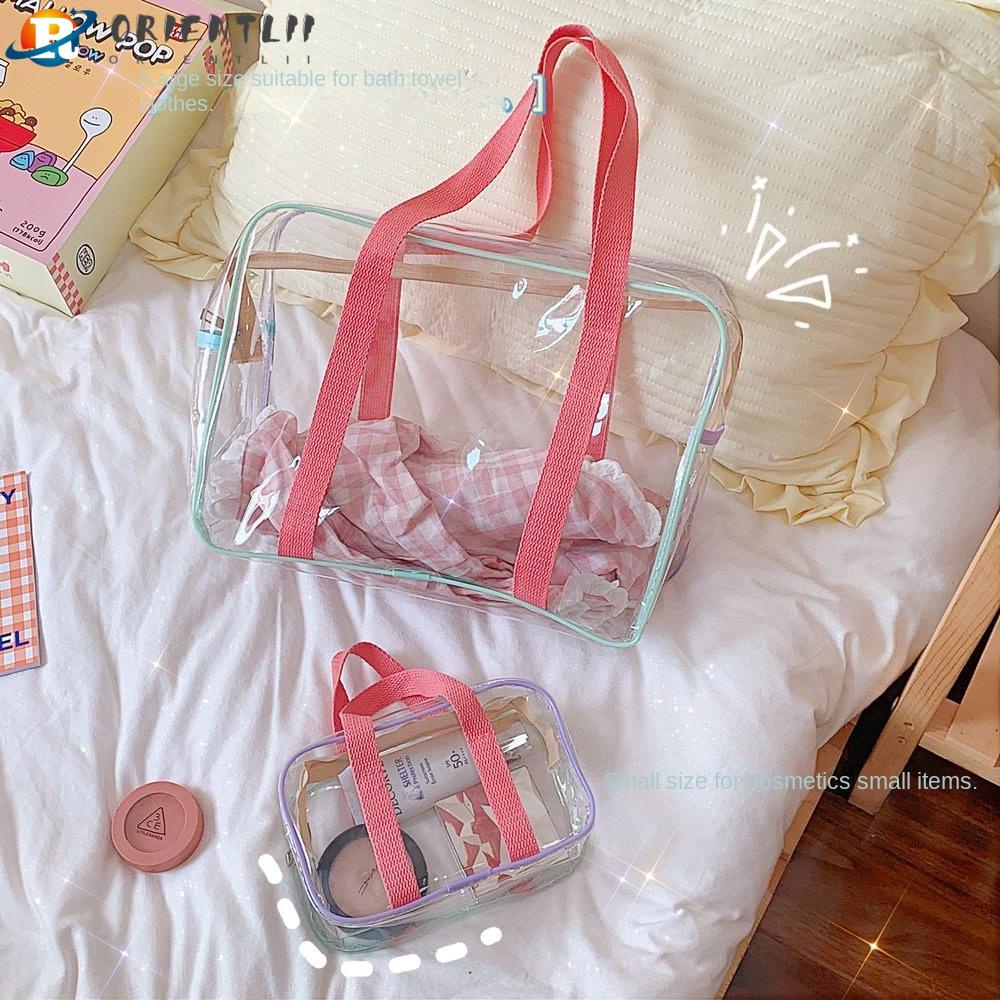 Túi Đựng Mỹ Phẩm Trong Suốt Chống Thấm Nước Tiện Dụng