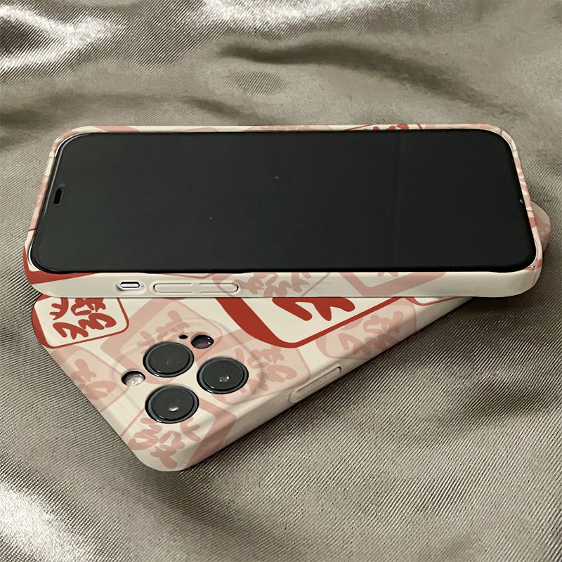 Ốp Điện Thoại Cứng Họa Tiết Mạt Chược 14pro11 14 Cho iphone14promax13 WDT0