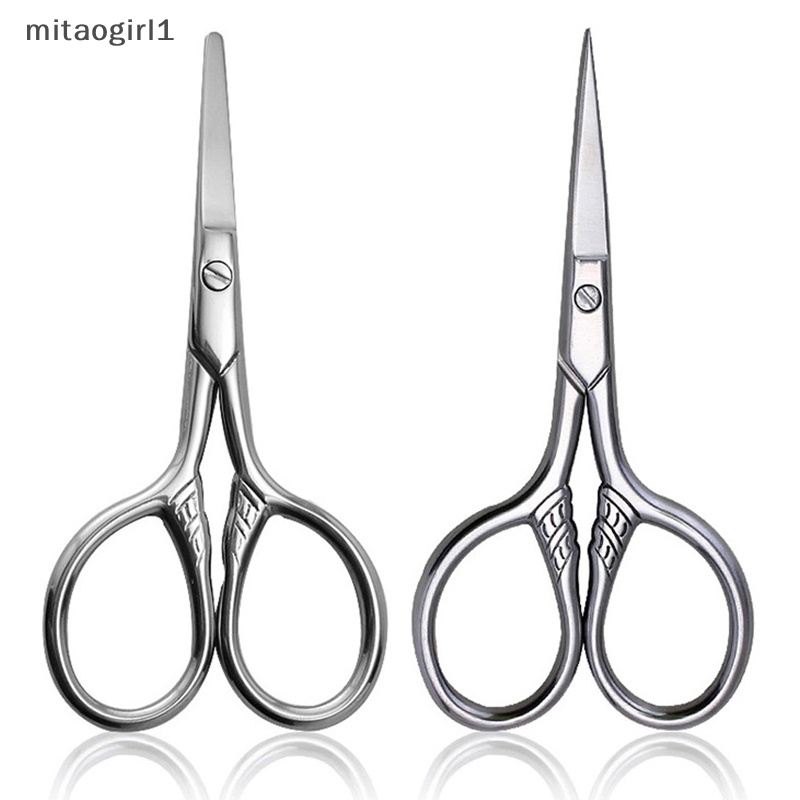 1 Kéo Cắt Tỉa Lông Mày / Lông Mi / Lông Mày Bằng Thép Không Gỉ mitaogirl1
