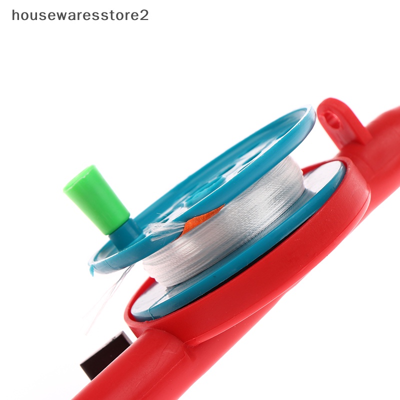 Set 2 Diều Đồ Chơi Mini Bằng Nhựa Họa Tiết Hoạt Hình + Phanh Tay 40cm Cho Bé